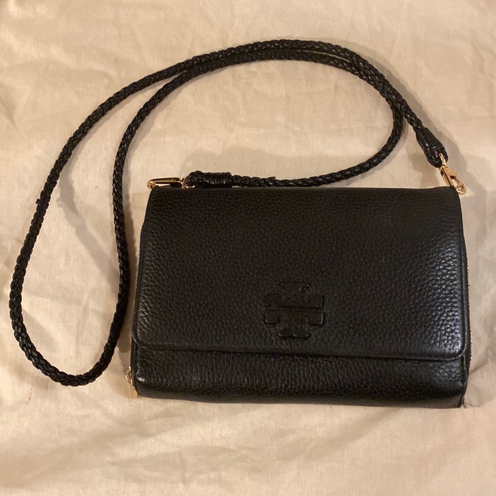 Tory Burch Black Leather Bag